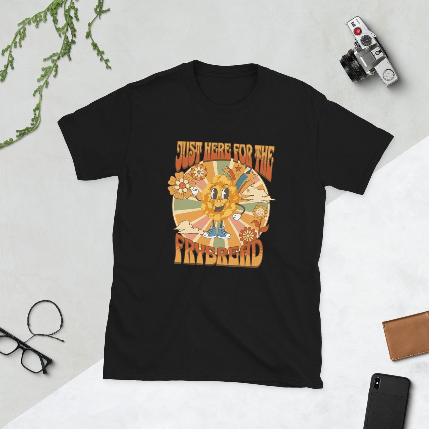 Here for the Frybread Unisex T-Shirt