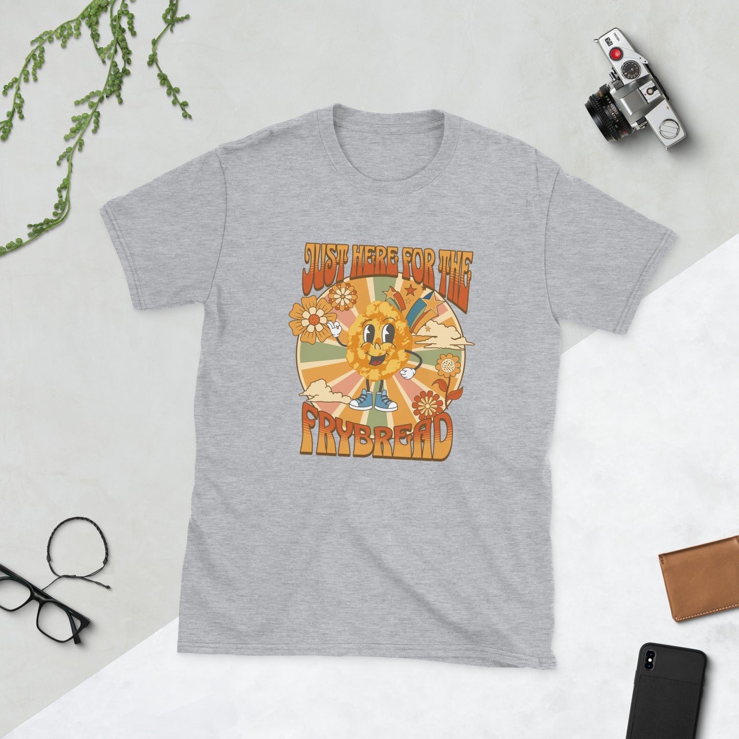 Here for the Frybread Unisex T-Shirt