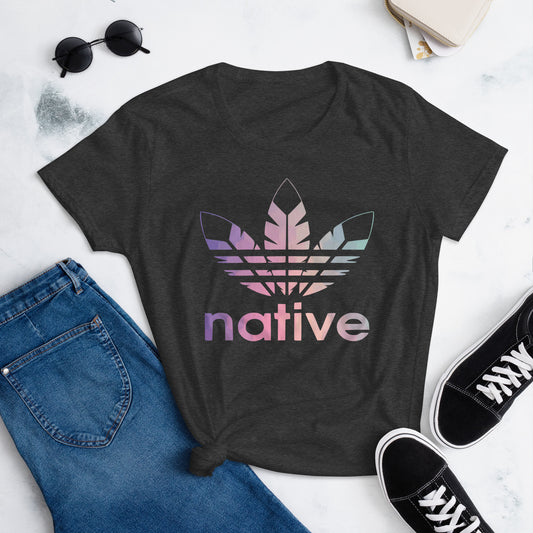 Native 3 Feather short sleeve t-shirt